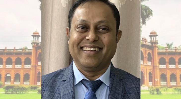 জাতীয় পরিবেশ পদক পেলেন ঢাবির প্রো-ভাইস চ্যান্সেলর